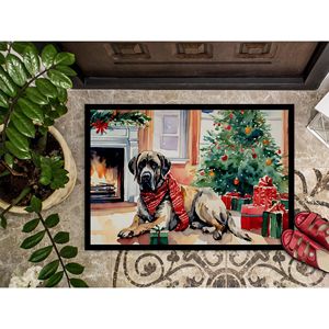 Mastiff confortable paillasson de noël antidérapant lavable faible pile 24H X 36W intérieur et extérieur tapis de porte avant pour entrée - Product Image 3