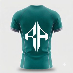 เสื้อรัดกล้ามเนื้อ MMA แบบสั่งทำพิเศษ พร้อมลายพิมพ์แบบรีดร้อน วัสดุสแปนเด็กซ์/โพลีเอสเตอร์ คุณภาพพรีเมียมสูง โดย RIVIAN ATLANTIC - Product Image 3