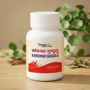 Poudre d'herbes ayurvédiques Kanchnar Guggulu de Vyas Healthcare, 100% pure et naturelle pour la santé et le bien-être, approvisionnement en vrac - Product Image 2