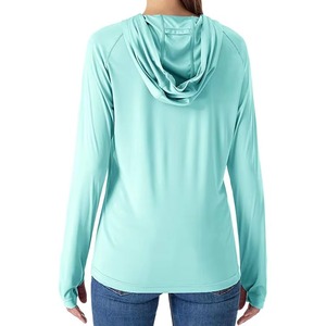 Sudadera con Capucha Negra para Mujer, Manga Larga, Color Sólido, Transpirable y Ligera, para Uso Deportivo - Product Image 3