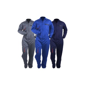 Vêtements de sécurité bleus personnalisés en gros, vêtements de travail réfléchissants, combinaison de travail ignifuge - Product Image 2