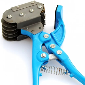 เครื่องมือสัตวแพทย์คุณภาพสูง ปี 2025  ทำจากสแตนเลสสตีล ทนทาน ใช้ซ้ำได้ คีมสัก สำหรับสัตว์ในฟาร์ม ใช้สำหรับทำเครื่องหมายสัตว์ - Product Image 1