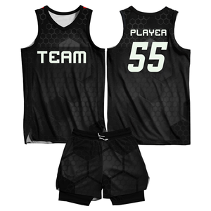 Uniforme de Baloncesto Personalizado de Alta Calidad – Camiseta y Pantalones Cortos Sublimados 100% Poliéster - Product Image 5