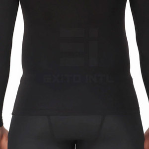 Men's Athletic Compression Shirt Long Sleeve Muscle Support Running Gym Training Top High Performance Eco-Friendly - Product Image 5