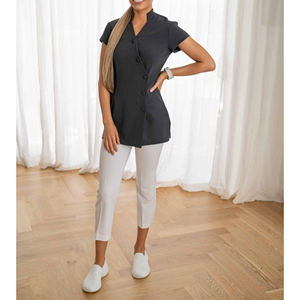 Uniforme de Trabajo Personalizado con Logotipo para Esteticista, Traje de Masaje Tailandés, Túnica para Mujer, Conjuntos de Uniformes de SPA para Hotel y Salón de Belleza - Product Image 5