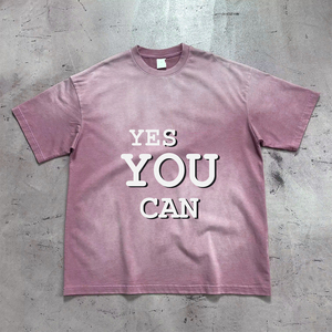 เสื้อยืดโอเวอร์ไซส์ ผ้าคอตตอนหนานุ่ม สไตล์วินเทจ เสื้อผ้าสตรีทแวร์ ขายส่ง - Product Image 3