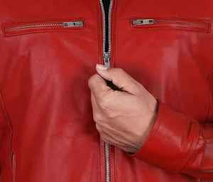 Vestes en cuir pour hommes fabriquées au Pakistan, chaudes pour l'hiver, meilleur prix pour les vestes en cuir d'hiver - Product Image 4