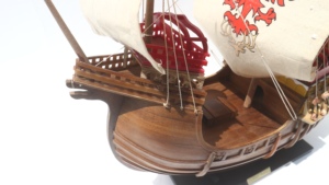 เรือใบไม้ทำมือ DURMSTRANG แบบจำลองโบราณสั่งทำพิเศษ ของสะสมธีมมหาสมุทร ของตกแต่งตั้งโต๊ะ Gia Nhien - Product Image 5