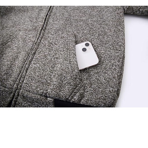 Ensemble de survêtement vintage en jean pour homme, à capuche, couleur unie, avec cordon de serrage, coupe ample, respirant, séchage rapide, léger, personnalisable - Product Image 4