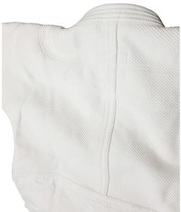 OEM ODM 450g Tissu personnalisé en maille perlée pour judo, noir, Gi de Jiu-Jitsu pour arts martiaux, séchage rapide, respirant, durable - Product Image 3