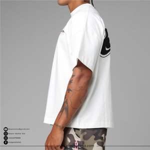 Nueva Camiseta Oversize de Alta Calidad con Logotipo Personalizado, 100% Algodón, Estilo Urbano de Verano para Unisex, Protección UV, Secado Rápido - Product Image 4