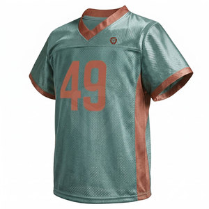 Camiseta de malla con diseño personalizado e impresión de logotipo, tela transpirable, ideal para equipos, clubes, partidos y actividades deportivas. - Product Image 2