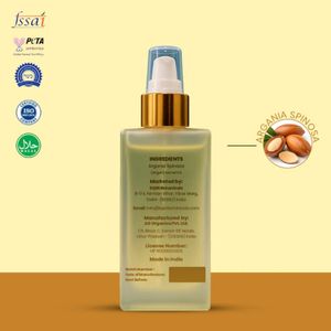 Aceite Portador de Argán Orgánico, Aceite de Semilla de Argania Spinosa Prensado en Frío para el Cuidado del Cabello y la Piel, Mezclas para Masajes, Dilución de Aceite, OEM, a Granel - Product Image 3
