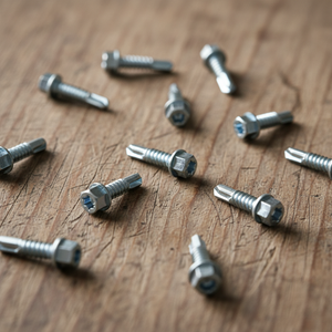 Tornillos Autoperforantes de Cabeza Hexagonal de Acero al Carbono Métricos/Pulgadas, Marca PDC, Venta al por Mayor de Fábrica en Vietnam, Grado 8, Galvanizados/Fosfatados - Product Image 3