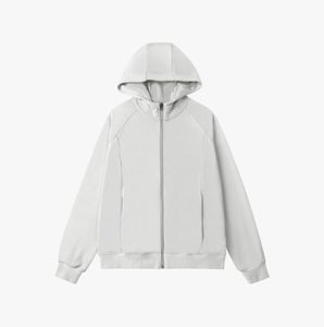 Sudadera con Capucha para Mujer, Color Sólido, Manga Larga, Tejido de Algodón Transpirable, Estilo Casual Otoñal, Corte Regular - Product Image 4