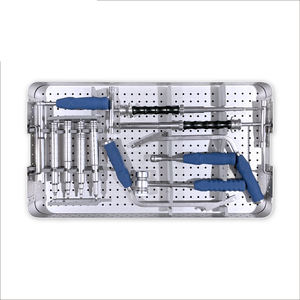 Spinal Pedicle Screw System <b>Instrument</b> Box Set Stainless Steel Screwdriver T-handle Quick Coupling Aluminium By Grip Surgical - Product Image 2