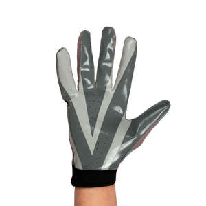 Vente flash - Gants de football américain unisexes pour adultes, sur mesure, en cuir, avec écran tactile, respirants, en latex, imperméables, de qualité supérieure, avec fermeture à crochet - Product Image 3