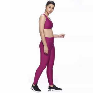 Conjunto de Yoga para Mujer, Corte Ajustado, Estilo Americano y Europeo, Nueva Colección, Ropa Deportiva de Primera Calidad, Diseño Personalizado - Product Image 2