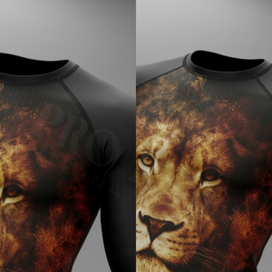 Chemises de compression multi-usages en polyester et élasthanne pour la natation, décontractées, sportives, à manches longues, sublimées, pour activités intérieures - Product Image 4