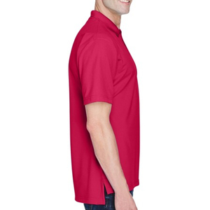 เสื้อโปโลผ้าโพลีเอสเตอร์ 100% แบบเรียบ - รับสกรีน/ปักโลโก้ ชุดยูนิฟอร์ม เสื้อยืดสำหรับงานโปรโมชั่น - Product Image 2