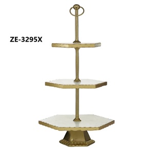 Handmade Metal <b>Cake</b> Stand Elegant Dessert Pedestal for Restaurant Buffet PresentationDecorative Handmade Metal <b>Cake</b> Stand - Product Image 1