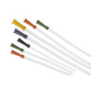 สายสวนปัสสาวะ PVC Nelaton สำหรับผู้ชายและผู้หญิง สีเขียว ขนาด 14 FG แบบใส อุปกรณ์การแพทย์ - Product Image 2