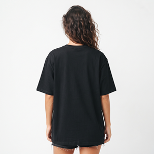 Women's Oversized Crew Neck <b>T</b> <b>Shirt</b> Custom Logo Loose Fit Short Sleeve Solid Color Casual Summer Sports Tee - Product Image 3