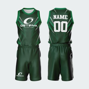 Comfortable Breathable Sleeveless Basketball Uniforms Sale Custom <b>Heat</b>-Transfer Printing Front Anti-Bacterial Quick Dry Uniforms - Product Image 1