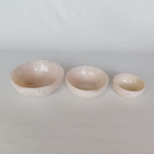 Tazón Decorativo de Resina para Mesa – Tazón para Cena Hecho a Mano con Diseño de Espiral Verde Menta para Catering, Restaurantes, Fiestas y Uso Diario - Product Image 6