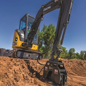 Mini-excavatrice John Deere de qualité supérieure avec broyeur offrant une taille compacte et une efficacité de travail maximale - Product Image 5