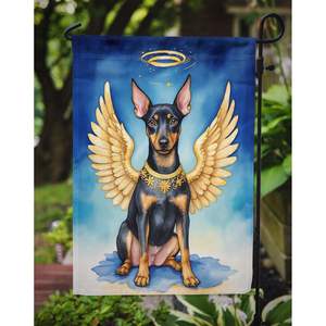 Manchester Terrier Jardin Drapeau Multicolore Floral Patio Illustration pour Boîte Aux Lettres Cour Décoratif Cour Bannière pour Lits De Fleurs Taille pour - Product Image 3