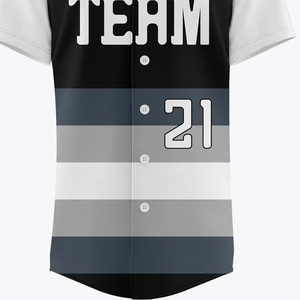 Fabricant OEM de maillots de baseball personnalisés par sublimation, fournisseur d'articles de sport en gros, maillot de baseball de qualité supérieure - Product Image 5