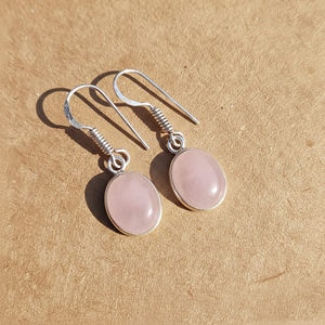 ต่างหูทองเหลืองทำมือประดับด้วยหินธรรมชาติ สไตล์ชาติพันธุ์ เหมาะสำหรับใส่ในเทศกาลและใช้ในชีวิตประจำวัน ราคาโรงงาน - Product Image 6