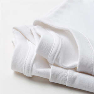 T-shirt Femme Grande Taille de Haute Qualité, Personnalisable avec Broderie et Impression de Logo, en Coton Uni Tricoté Décontracté, Motif Graphique, pour Adolescentes (150-250) - Product Image 4