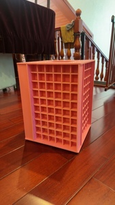 Organisateur de bureau rotatif en PVC, boîte de rangement multi-compartiments, support de présentation rotatif à 360 degrés pour perles, accessoires, artisanat, bureau - Product Image 3