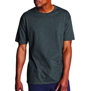 Camiseta de Cuello Redondo para Hombre, Premium, de Poliéster Suave, Transpirable, Estilo Casual Elegante, Manga Corta, Cómoda, para Uso Diario, con Pliegues - Product Image 3