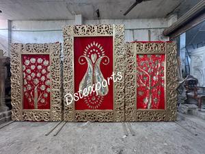 โครงฉากหลังไฟเบอร์กลาสแบบกำหนดเองคุณภาพสูงสำหรับงานแต่งงาน แผงวงรี FRP กรอบรูปถ่ายงานอีเว้นท์ ออสเตรเลีย ของตกแต่งงานอีเว้นท์ - Product Image 5