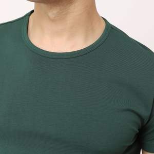 T-shirts pour hommes 100% coton, best-sellers, coupe ample, design uni, nouveaux t-shirts en coton léger de haute qualité pour hommes, OEM ODM - Product Image 2