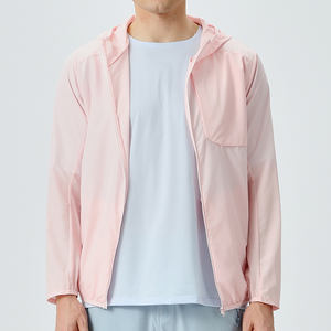 Chaqueta Deportiva Personalizada, Elástica, Ligera, con Cierre, para Exteriores, Informal, para Correr, Cortavientos, para Gimnasio, para Hombre - Product Image 1