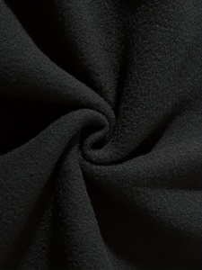 Sudadera Negra de Cuello Redondo para Hombre, Tejido Sólido, Estilo Casual, Ropa de Calle para Invierno - Product Image 3