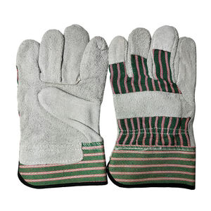 ถุงมือเชื่อมโลหะ ป้องกันมือช่างเชื่อม หนังแท้ทั้งฝ่ามือ กันน้ำ ทนความร้อน กันลื่น - Product Image 3