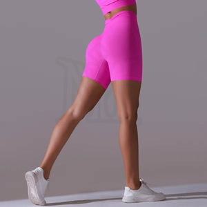 Leggings de yoga sans couture délavés à l'acide pour femmes, pantalons d'entraînement athlétiques très extensibles, leggings de sport pour femmes en gros, marque privée OEM - Product Image 2