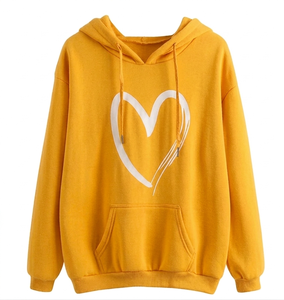 Ostriya Intl Custom Pullover Hoodie Women High Quality Breathable Winter 100% Cotton <b>Oversized</b> Streetwear Solid Front Letter - Product Image 2