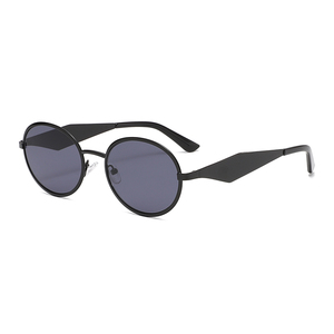 Gafas de Sol Ovaladas Metálicas de Moda RTS 2026 con Protección UV para Hombres y Mujeres, Gafas de Sol para Actividades al Aire Libre - Product Image 4