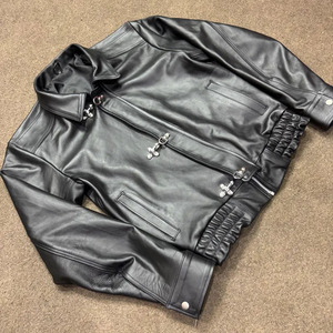 Comfortex International Customizable Street Wear <b>Men</b> <b>Leather</b> <b>Jacket</b> Streetwear New Fashion Comfortable Genuine <b>Leather</b> <b>Jacket</b> - Product Image 1