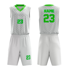 Conjunto de Uniforme de Baloncesto Personalizado con Pantalones Cortos, Logotipo, Nombre y Número para Escuela, Universidad, Gimnasio, Club, Equipo Deportivo - Product Image 4