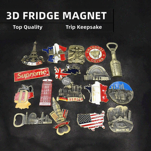 Imán de Refrigerador Metálico 3D Personalizado de Alta Calidad con Diseño de Forma para Graduación y Recuerdo de <span class=keywords><strong>Viaje</strong></span> de Pascua - Product Image 5