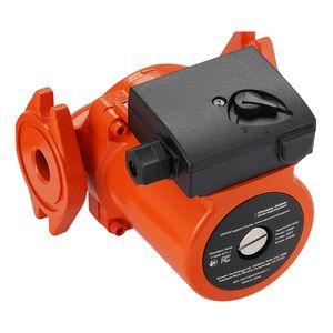 Pompa di Ricircolo in Ghisa F-009-BF5-J, 17 GPM, AC 120V, 35 ft, per Acqua Calda, Connessione Flangiata da 3/4 Pollici, Componenti per Caldaie - Product Image 1