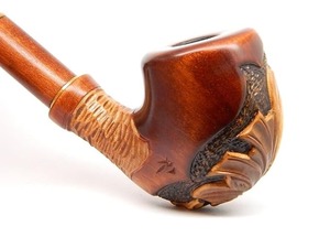 Pipa de Fumar de Madera de Lujo, Hecha a Mano, Estilo Vintage, Rústica, Accesorio de Colección - Product Image 5
