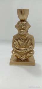 Porte-bougie en aluminium fait main en forme d'éléphant, personnalisable, décoration festive pour la maison au meilleur prix - Product Image 5